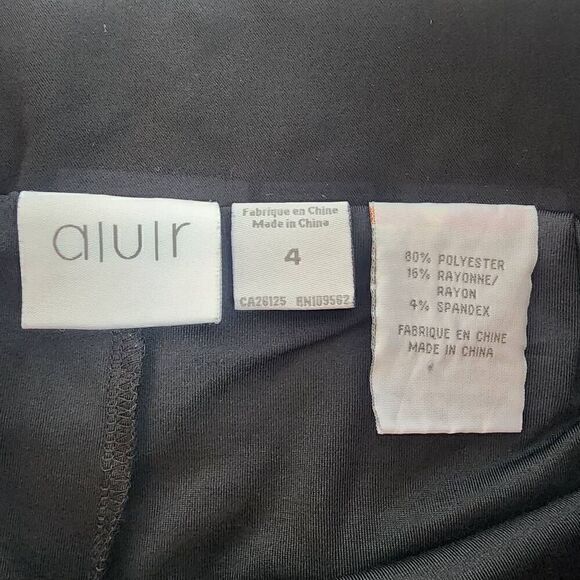 Alulr Black Golf Skirt/Skort Size 4 C6 - Picture 7 of 8